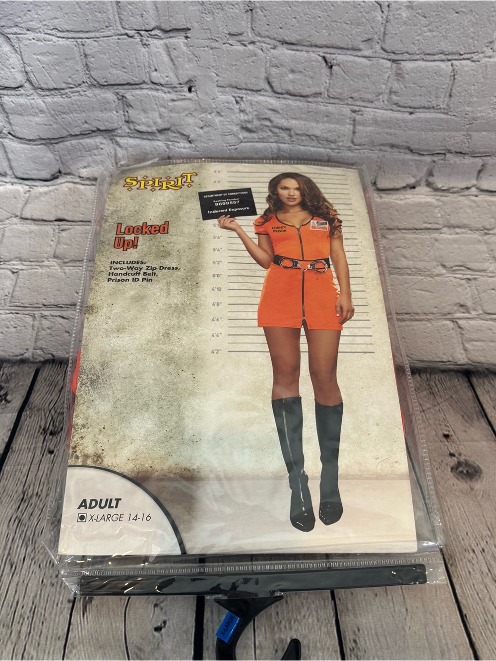 Spirit Halloween Locked Up Womens Halloween Costume